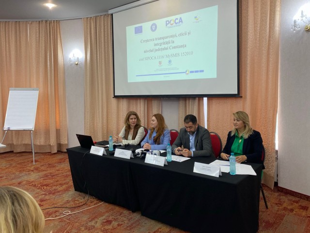 CJ a lansat proiectul Creșterea transparenței, eticii și integrității la nivelul județului Constanța