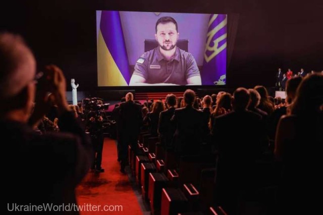 Festivalul de la Cannes s-a deschis cu o intervenţie a preşedintelui ucrainean Zelenski