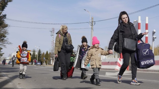 Peste 22.000 de ucraineni au intrat vineri în România