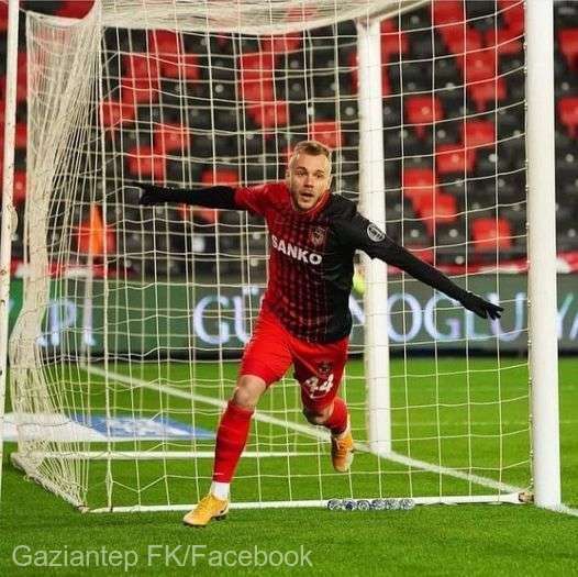Fotbal: Alexandru Maxim a marcat pentru Gaziantep, în campionatul Turciei