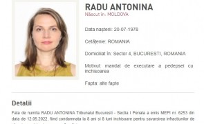 Antonina Radu, condamnată definitiv în dosarul 'Colectiv', a fost găsită în Republica Moldova