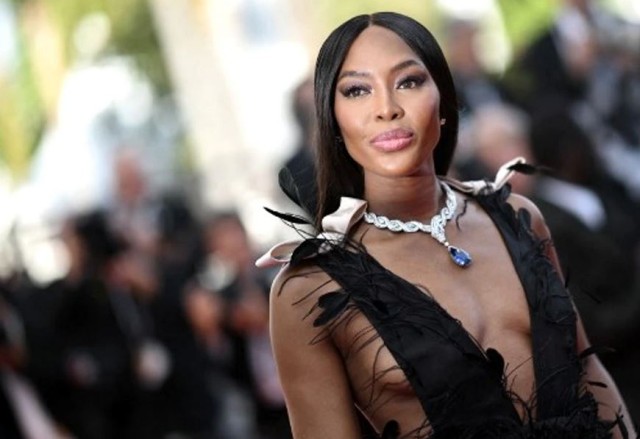 Supermodelul Naomi Campbell, imagini rare cu fiica ei, la Cannes