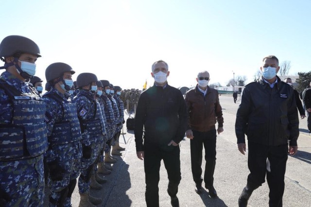 Cine a vizitat Baza Militară de la Mihail Kogălniceanu de la începutul războiului din Ucraina