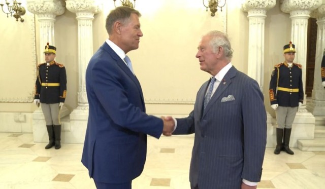 Prinţul Charles s-a întâlnit cu preşedintele, premierul, Custodele Coroanei şi refugiaţi ucraineni