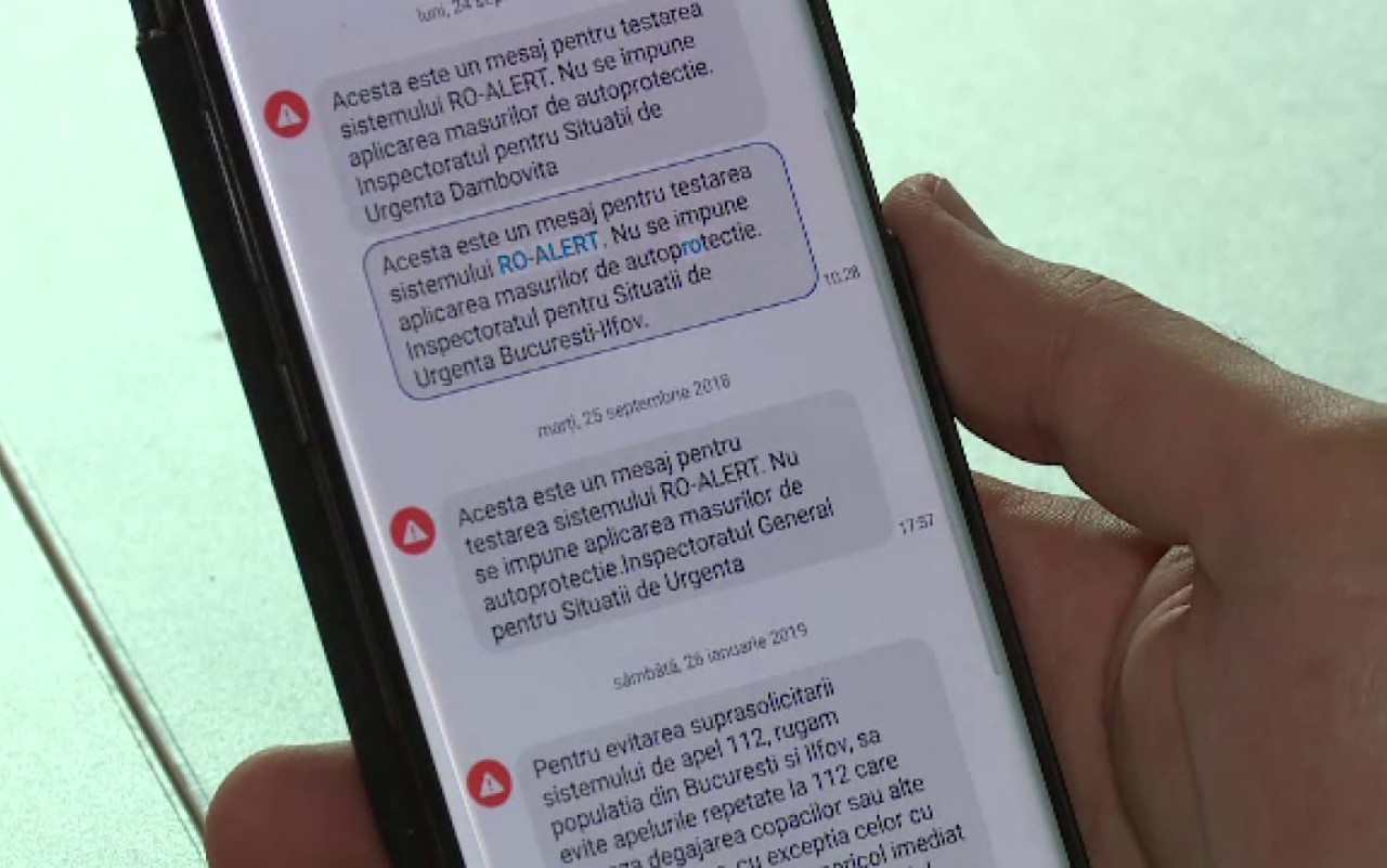 Se schimbă modul în care se transmit mesajele RO-Alert
