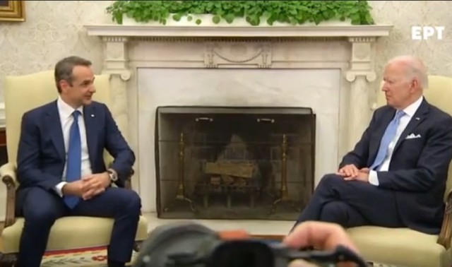 SUA: Biden şi Mitsotakis salută relaţia greco-americană care 