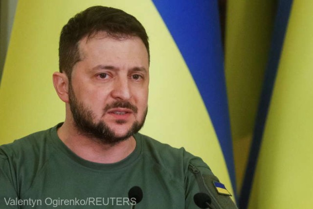 Volodimir Zelenski prelungeşte cu trei luni legea marţială în Ucraina