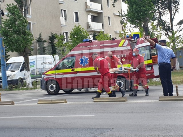 Accident cu victimă, în zona Aqua Magic! Video