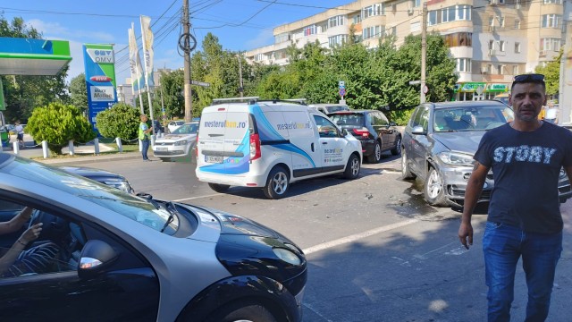 Accident rutier, pe Șoseaua Mangaliei