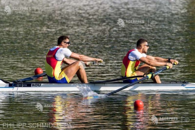 Canotaj: România a câştigat aurul în proba masculină de dublu rame la Mondiale
