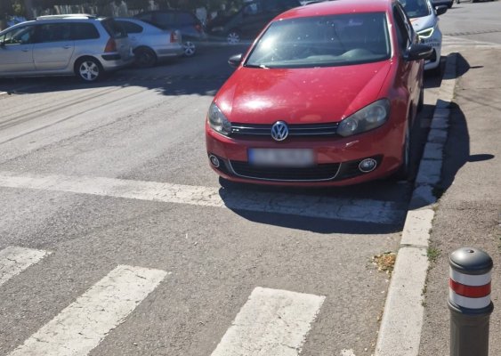 Val de amenzi, pentru mașini oprite și staționate în locuri interzise
