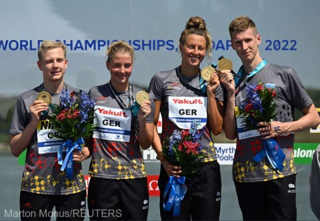 Nataţie: Germania, campioană mondială la ştafetă mixtă în ape deschise