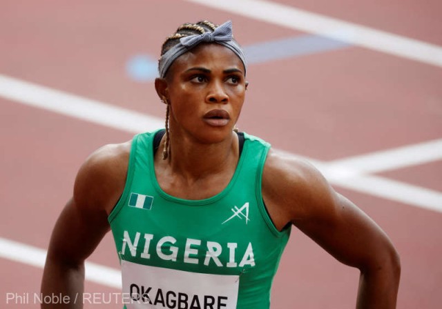 Atletism: Suspendarea sprinterei nigeriene Blessing Okagbare, mărită la unsprezece ani