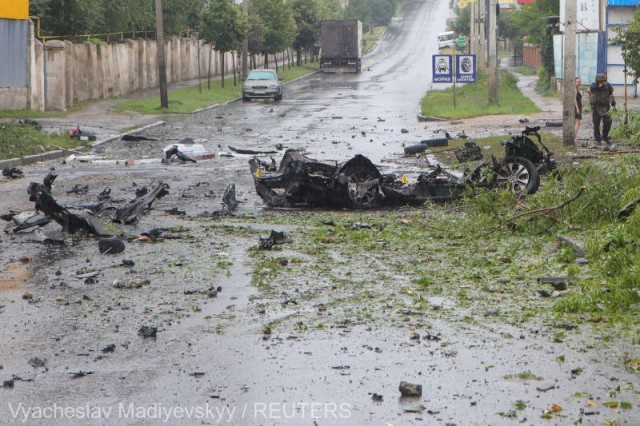 Ucraina: Un responsabil al forţelor de ocupaţie ruseşti, asasinat în regiunea Harkov