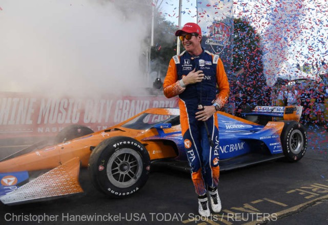 Auto: Neozeelandezul Scott Dixon, învingător în MP IndyCar de la Nashville