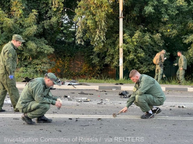 Un consilier al lui Zelenski neagă implicarea Ucrainei în atentatul în care a murit fiica ideologului lui Putin