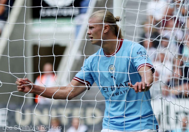 Fotbal: Erling Haaland şi Bernardo Silva au salvat-o pe Manchester City de la înfrângere în Premier League