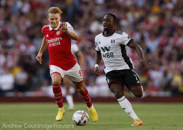 Fotbal: Arsenal a revenit pe primul loc în campionatul Angliei după victoria cu Fulham