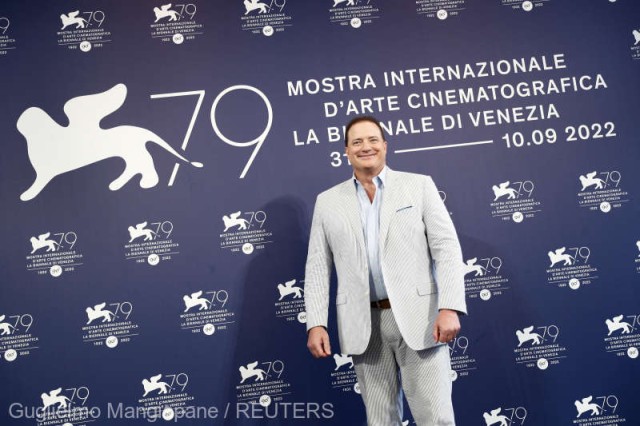 Brendan Fraser revine pe marele ecran în pelicula 'The Whale', în premieră la Festivalul de Film la Veneţia