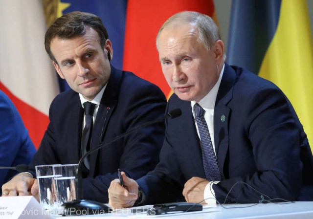 Macron i-a cerut lui Putin retragerea 