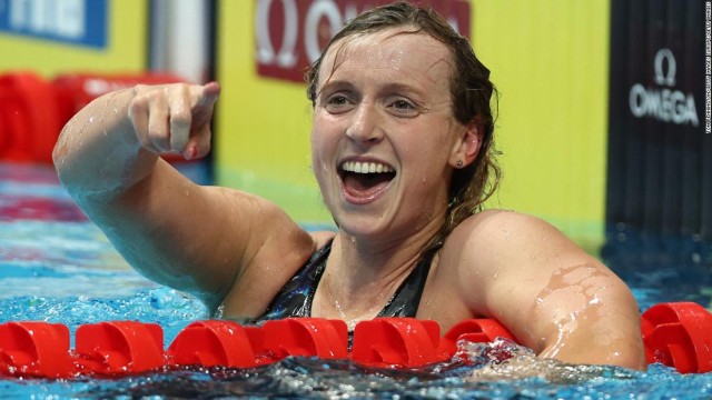 Înot: Al cincilea titlu mondial consecutiv la 800 m liber pentru Katie Ledecky