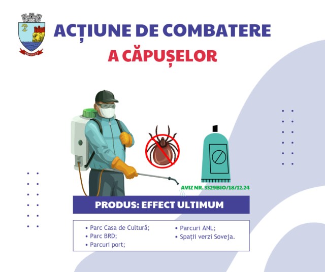 Primăria Hîrșova demarează acțiunile de dezinsecție