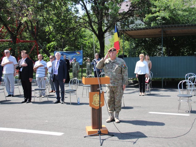 Ceremonie de trecere în rezervă a locțiitorului comandantului Brigăzii 9 Mecanizată “MĂRĂȘEȘTI”