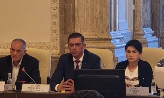 Deputatul Țuțuianu, discuții cu șeful misiunii FMI în România