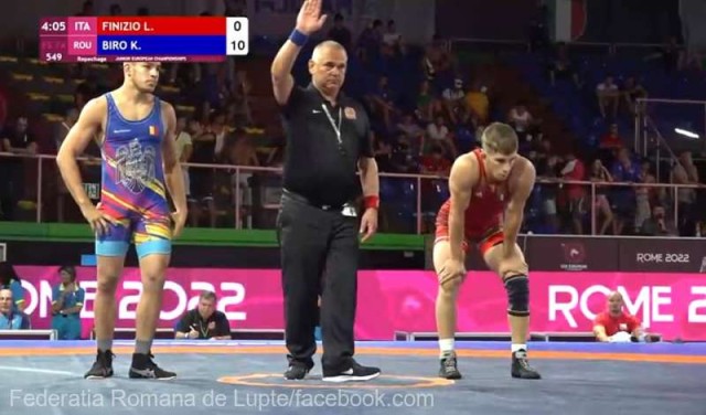 Lupte: Daniel Marian Sandu şi Krisztian Biro au ratat medaliile de bronz la Europenele Under-20