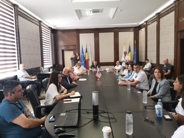 Reprezentanţii Serviciului Vamal al Republicii Moldova, vizită de studiu în Portul Constanţa