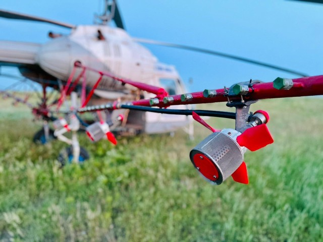 Primăria orașului Năvodari continuă acțiunea de dezinsecție aeriană