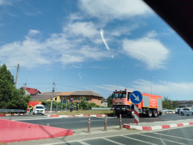 Măsuri PSI la o conductă de gaz, în Lazu