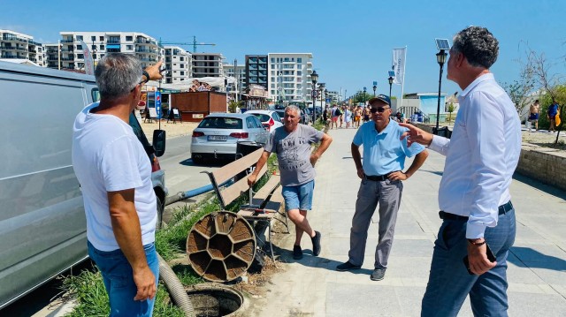 Soluții pentru rezolvarea problemei deversărilor de ape menajare pe Promenada din Năvodari