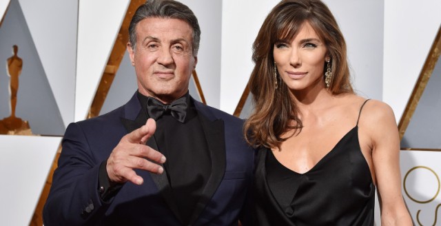 Sylvester Stallone divorțează de soția sa după 3 luni de la aniversarea nunții de argintc