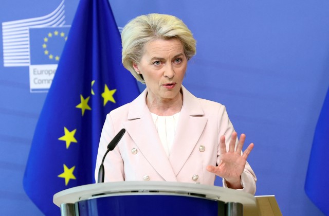 UE: Von der Leyen este încrezătoare în şansele Ucrainei de a primi statutul de ţară candidat la aderare