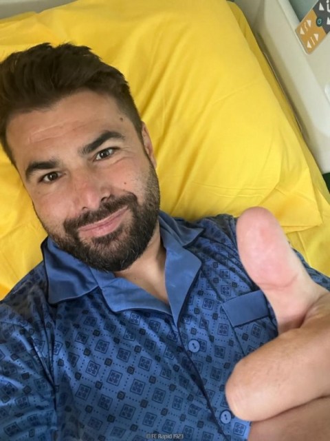 Prima fotografie cu Adrian Mutu, de pe patul de spital, după ce a fost operat de urgență