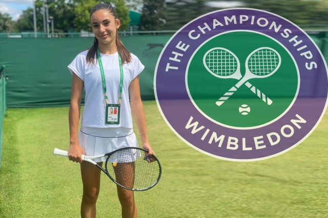 O româncă a câștigat Wimbledonul copiilor