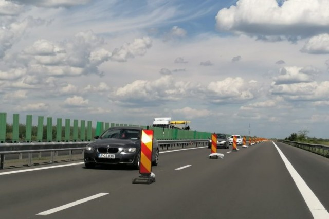 Accident rutier pe A2, pe sensul spre Constanța