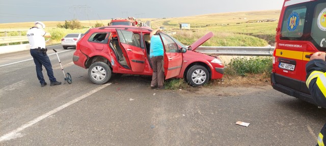 Accident mortal în dreptul localității Sibioara, pe DN22