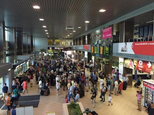 Atenție, numărul ghişeelor de check-in se reduce semnificativ pe Aeroportul Otopeni!