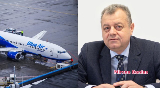 Mircea Banias: Blue Air a încercat să șantajeze guvernul
