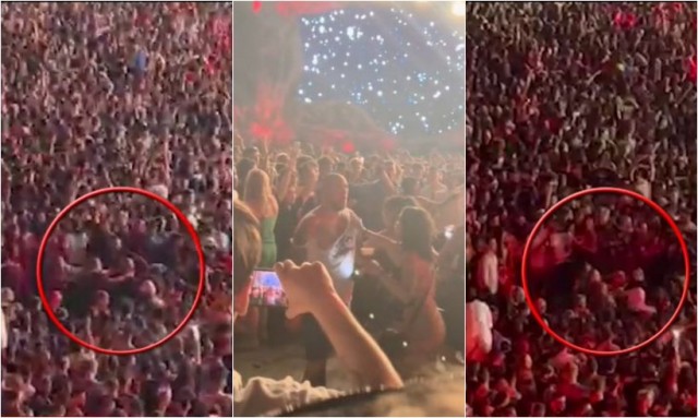Bătaie între spectatori la concertul lui David Guetta de la Untold