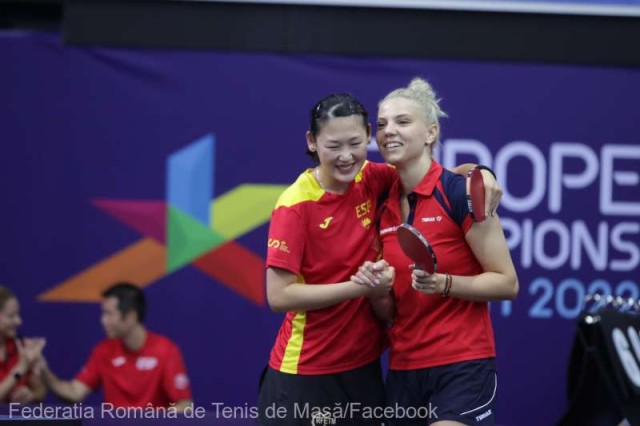 Tenis de masă: România şi-a asigurat noi medalii la Europene de la Munchen