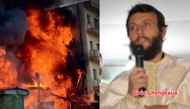 Biserica din Tomis Plus care a ars are nevoie de ajutor financiar pentru a fi refăcută