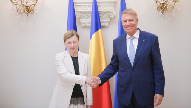 Klaus Iohannis și Vera Jourova au discutat despre finalizarea, cât mai curând posibil, a MCV
