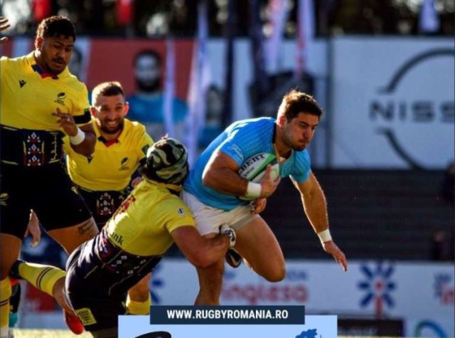 Rugby: România, învinsă de Uruguay cu 26-20, într-un meci test
