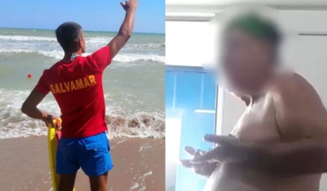 Un turist râde de un salvamar în Eforie Nord: „Am înțeles că dacă vreau în gârlă, trebuie să dau declarație”. Video