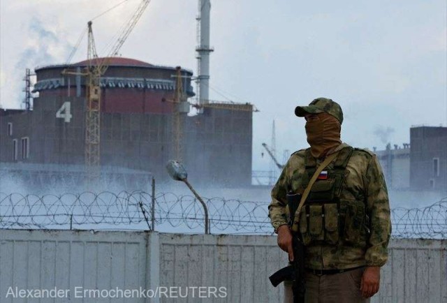 Noi atacuri asupra centralei atomice din Zaporojie, pentru care Rusia şi Ucraina se acuză reciproc