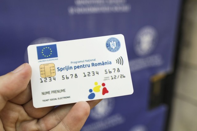 MIPE: Toate cardurile pe care se încarcă ajutorul de 250 de lei pentru alimente şi mese calde au fost emise