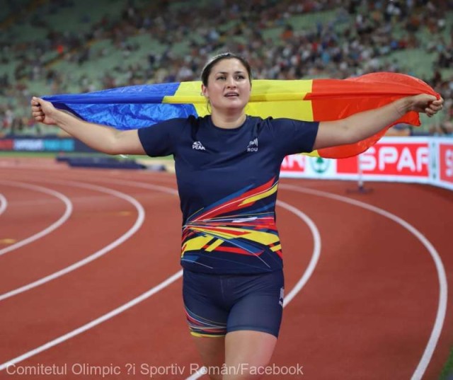 Atletism: Bianca Ghelber a câştigat medalia de aur la aruncarea ciocanului, la Europene